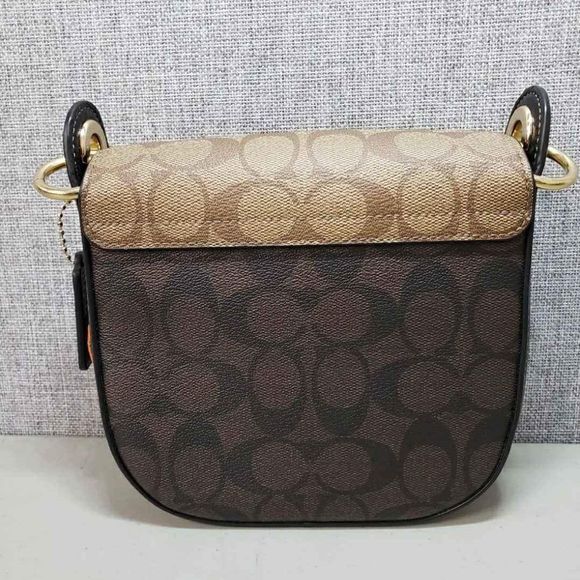 Like NEW Coach Designer Limited Edition Kleo Monogram Shoulder Bag Purse Handbag - Picture 2 of 9